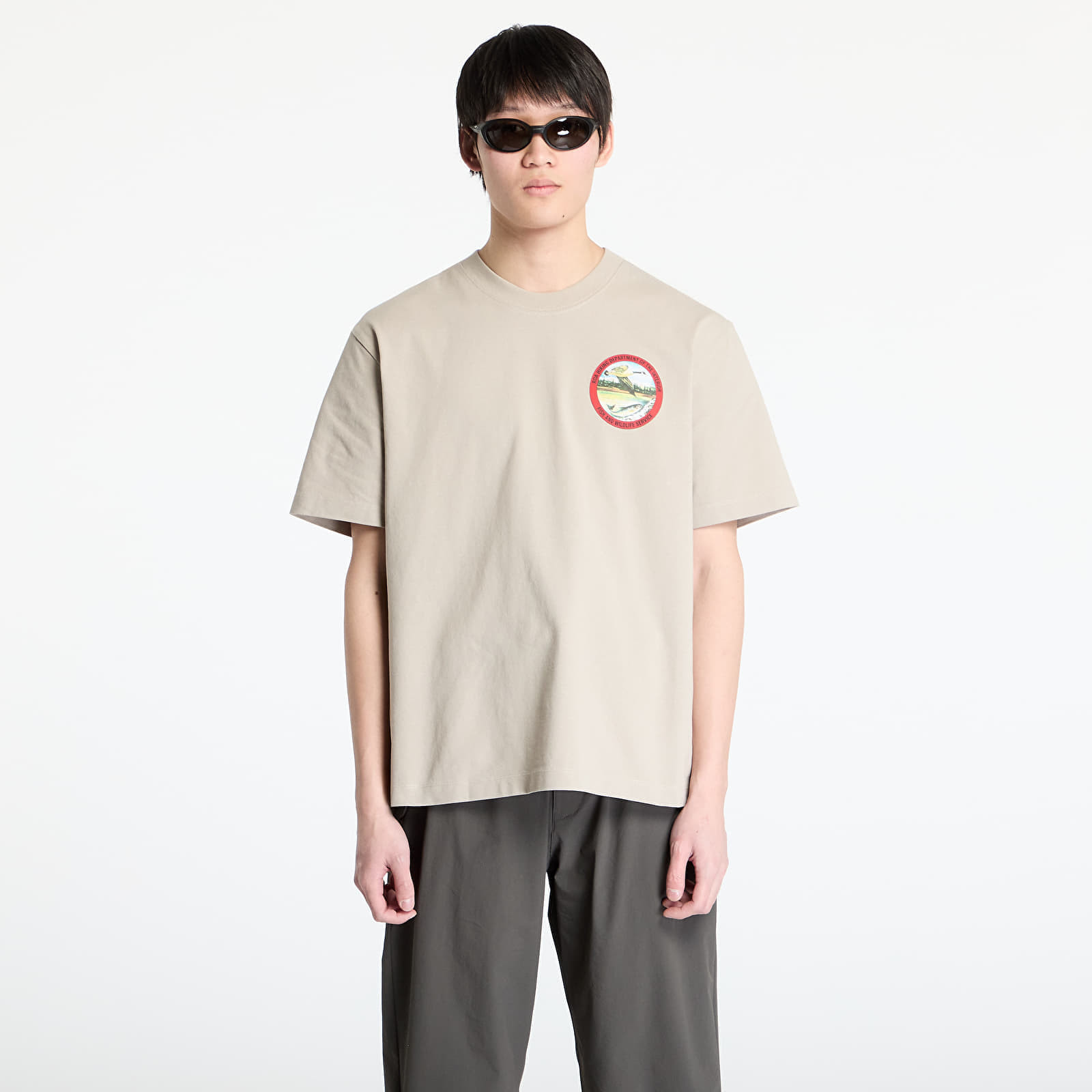 Tričko ROA Division T-Shirt Light Grey S