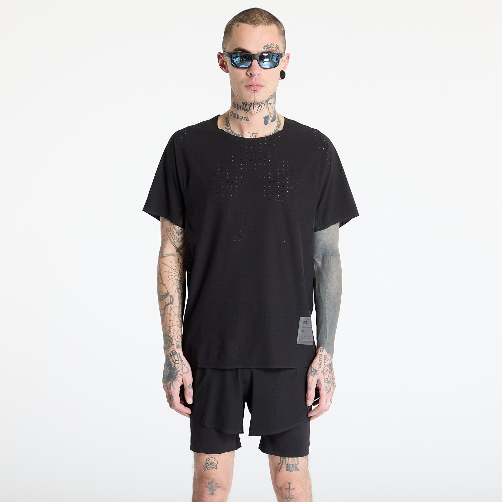 Tričko Y-3 Running Short Sleeve T-Shirt UNISEX Black S