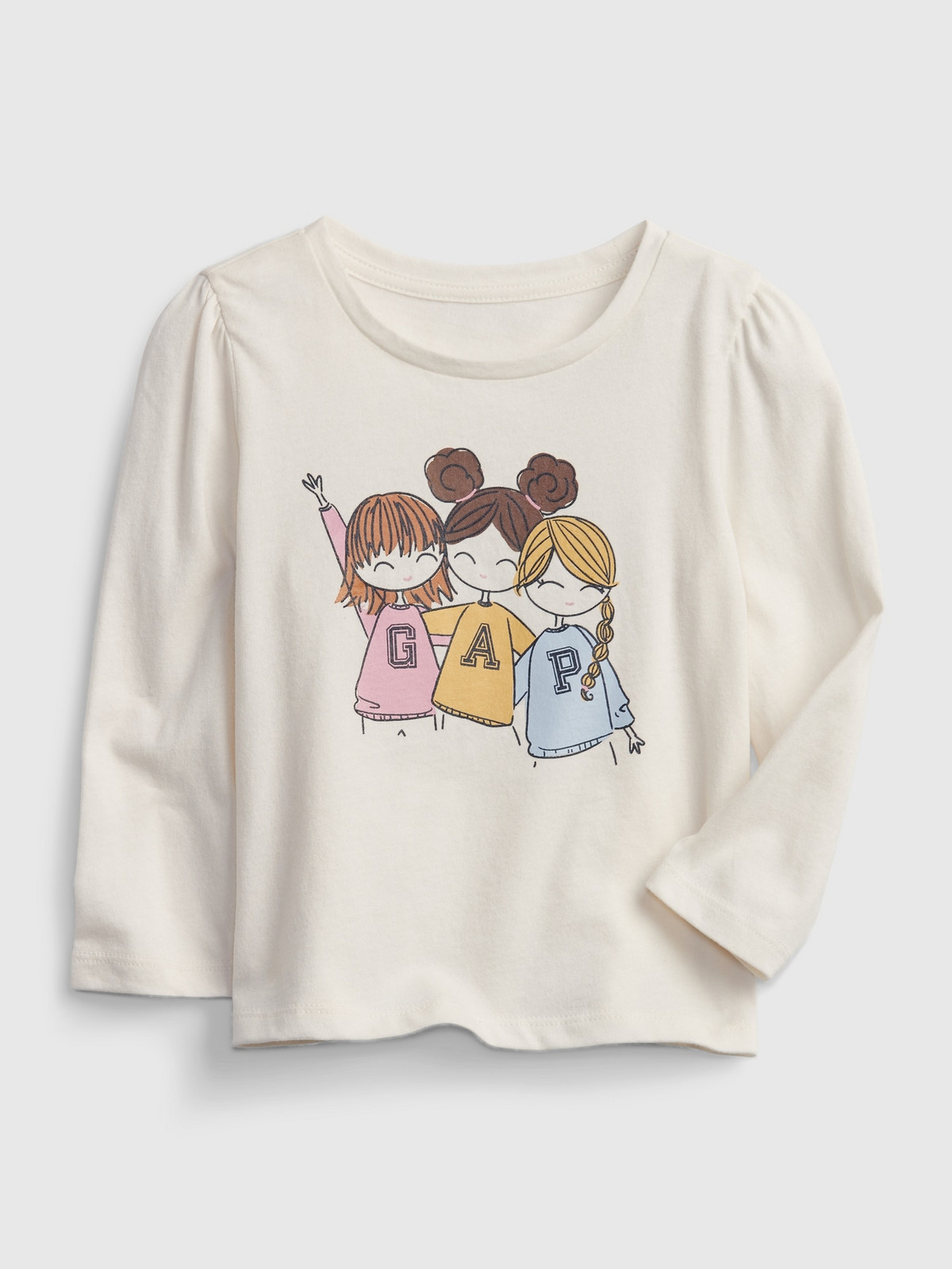 GAP Children's T-shirt with picture - Girls