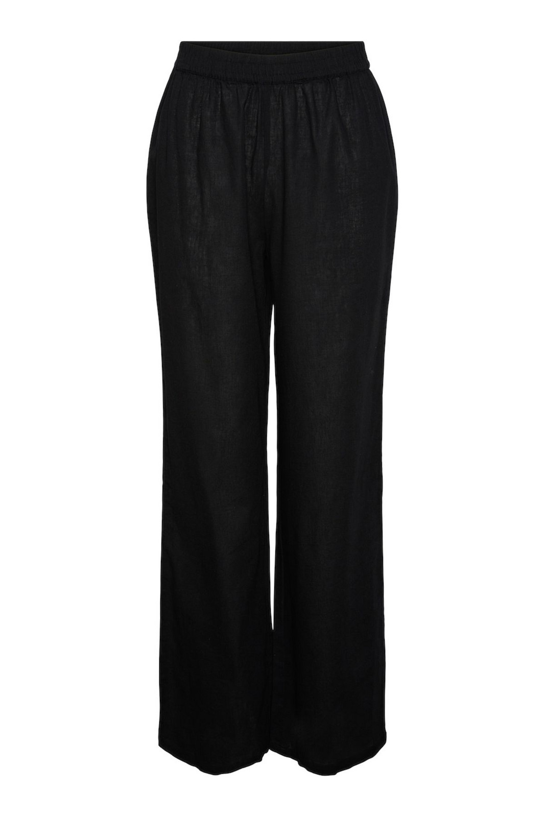 Pieces PCMILANO HW WIDE PANT D2D PB