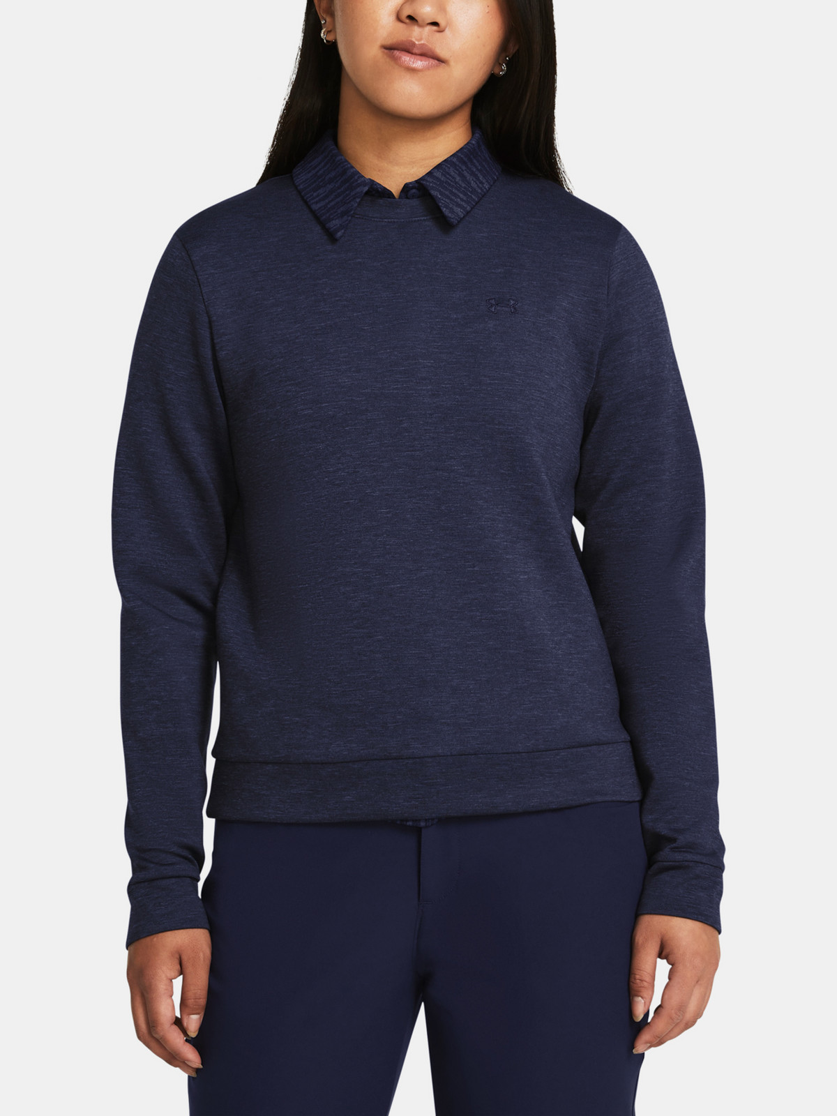 Women's sweatshirt Under Armour UA Drive Midlayer Crew-BLU - Women's