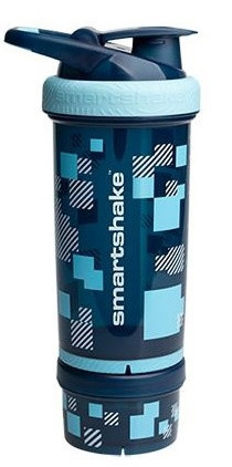 Smartshake revive 750 ml s dávkovačom - pixel blue