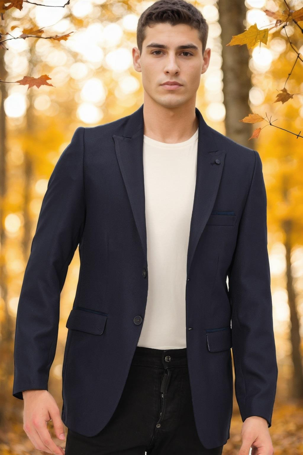 C5057 DEWBERRY MEN'S JACKET-NAVY BLUE