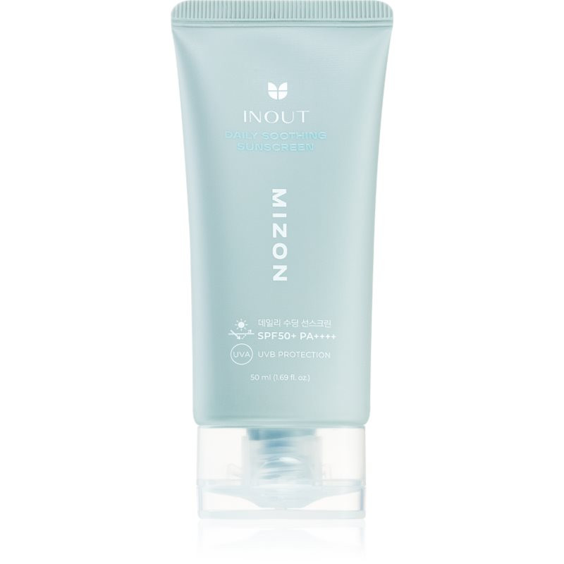 Mizon Inout Daily Soothing Sunscreen ultraľahký ochranný fluid s upokojujúcim účinkom SPF 50+ 50 ml