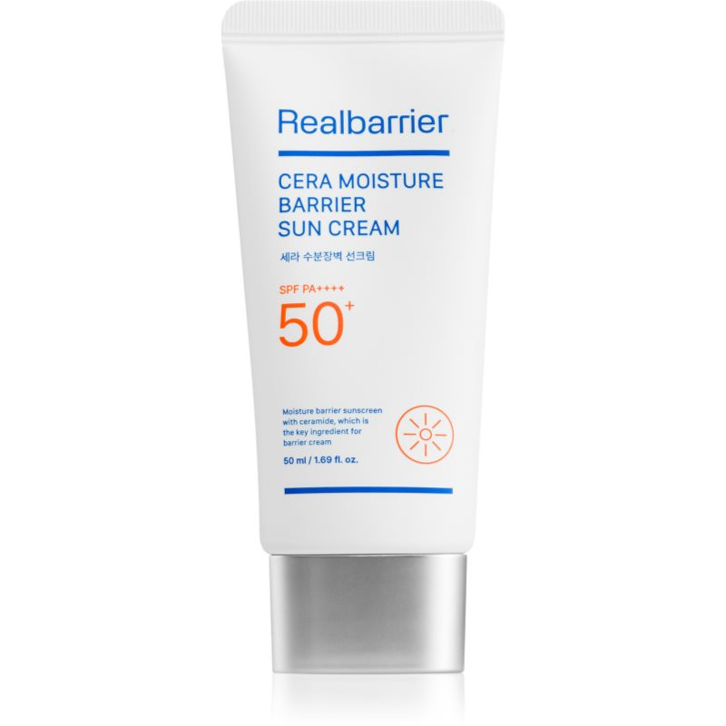 Real Barrier Cera Moisture Barrier Sun Cream obnovujúci a ochranný krém SPF 50+ 50 ml
