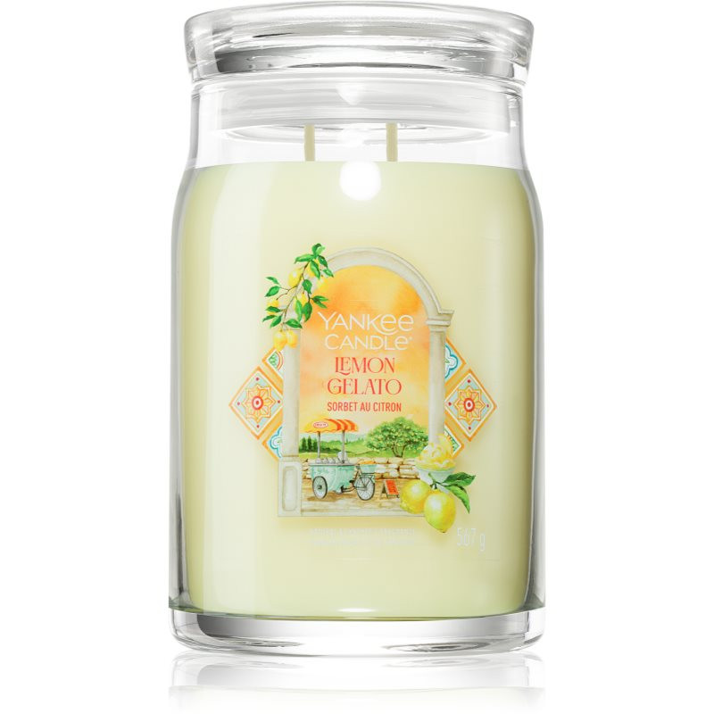 Yankee Candle Lemon Gelato vonná sviečka 567 g