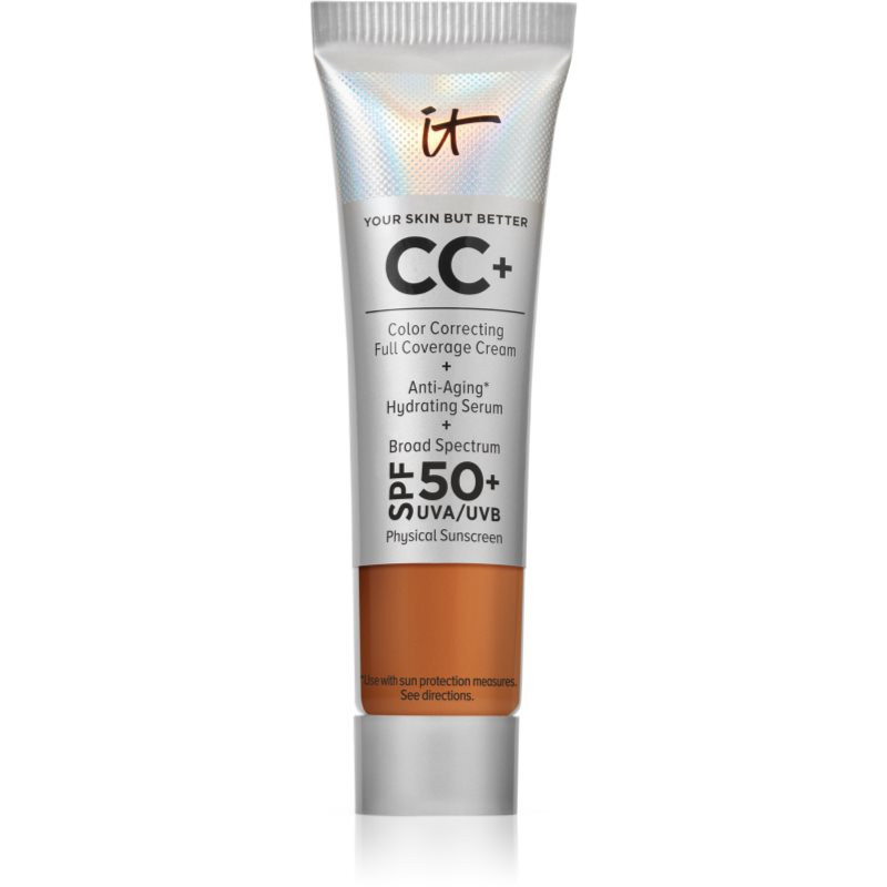 IT Cosmetics Your Skin But Better CC+ Mini krycí make-up SPF 50+ odtieň Rich 12 ml