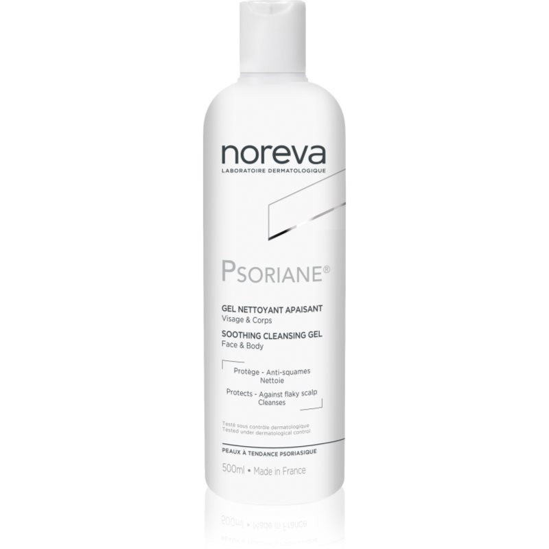 Noreva Psoriane Soothing Cleansing Gel upokojujúci čistiaci gél pre citlivú pokožku 500 ml