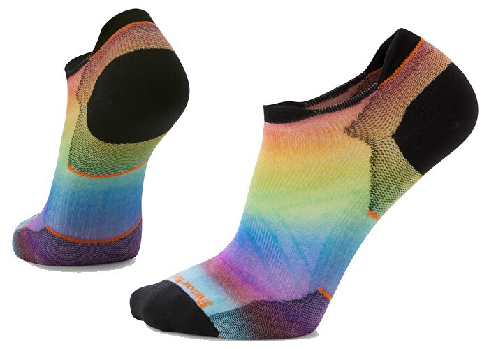 Smartwool RUN ZC PRIDE RAINBOW PRINT LOW ANKLE multicolor Veľkosť: M
