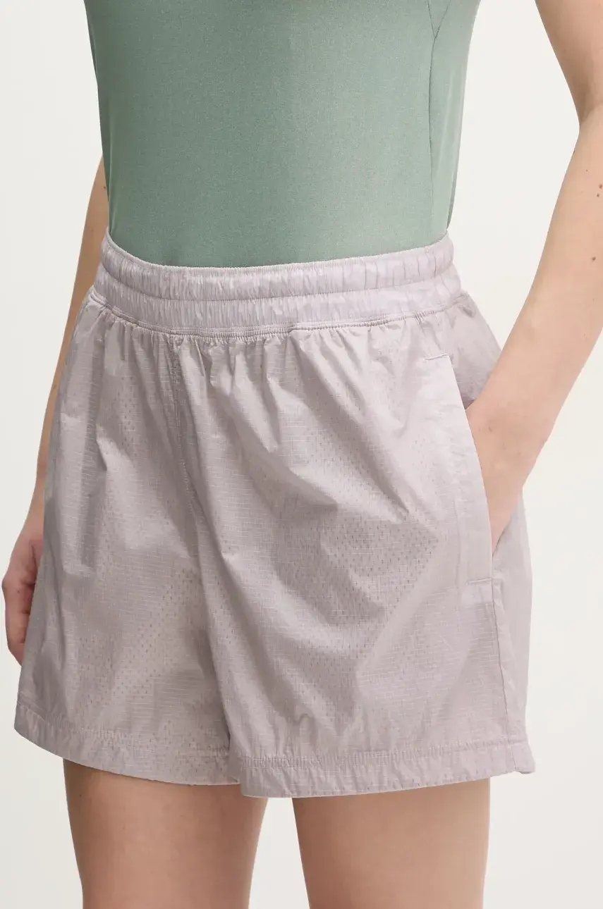 Tréningové šortky Under Armour Rivan šedá farba, jednofarebné, stredne vysoký pás, 1389628
