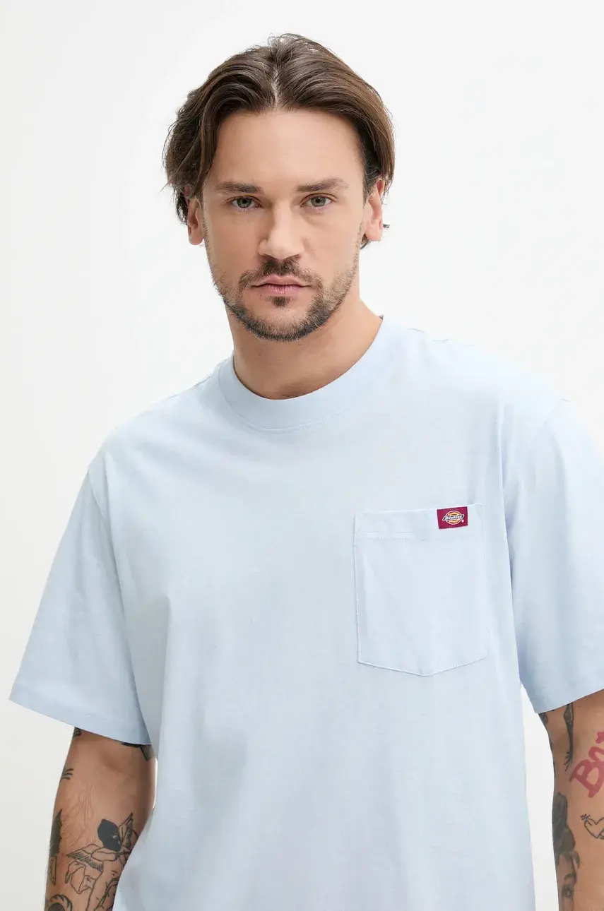 Bavlnené tričko Dickies pánske, jednofarebné, DK0A4YFCK541