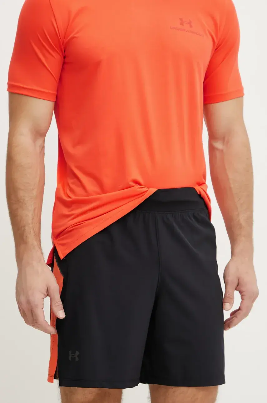 Bežecké šortky Under Armour Launch Pro 7 čierna farba, 1376508