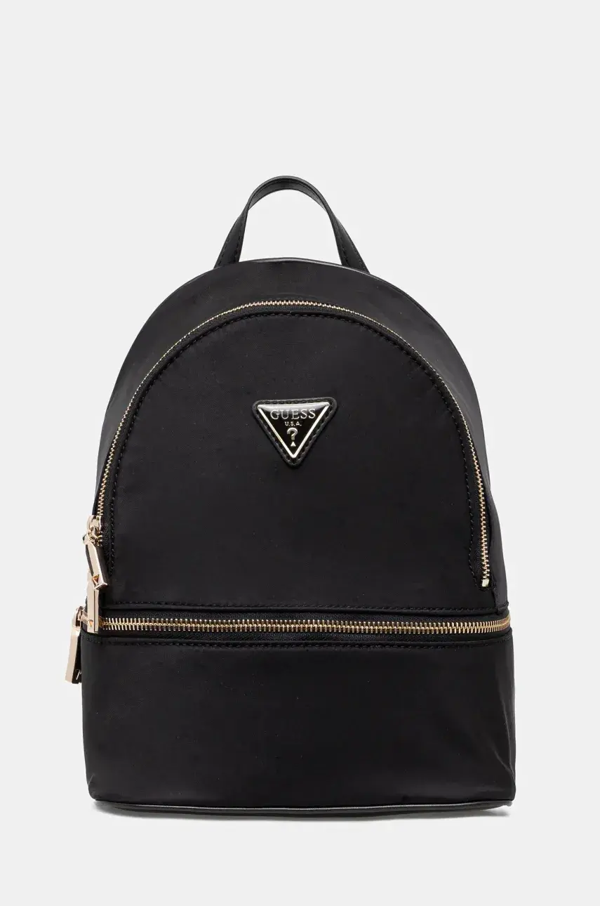 Ruksak Guess dámsky, čierna farba, malý, jednofarebný, TWNN96 76032