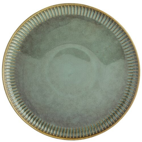 Porcelánový plytký tanier Altom Reactive Sage, 26cm
