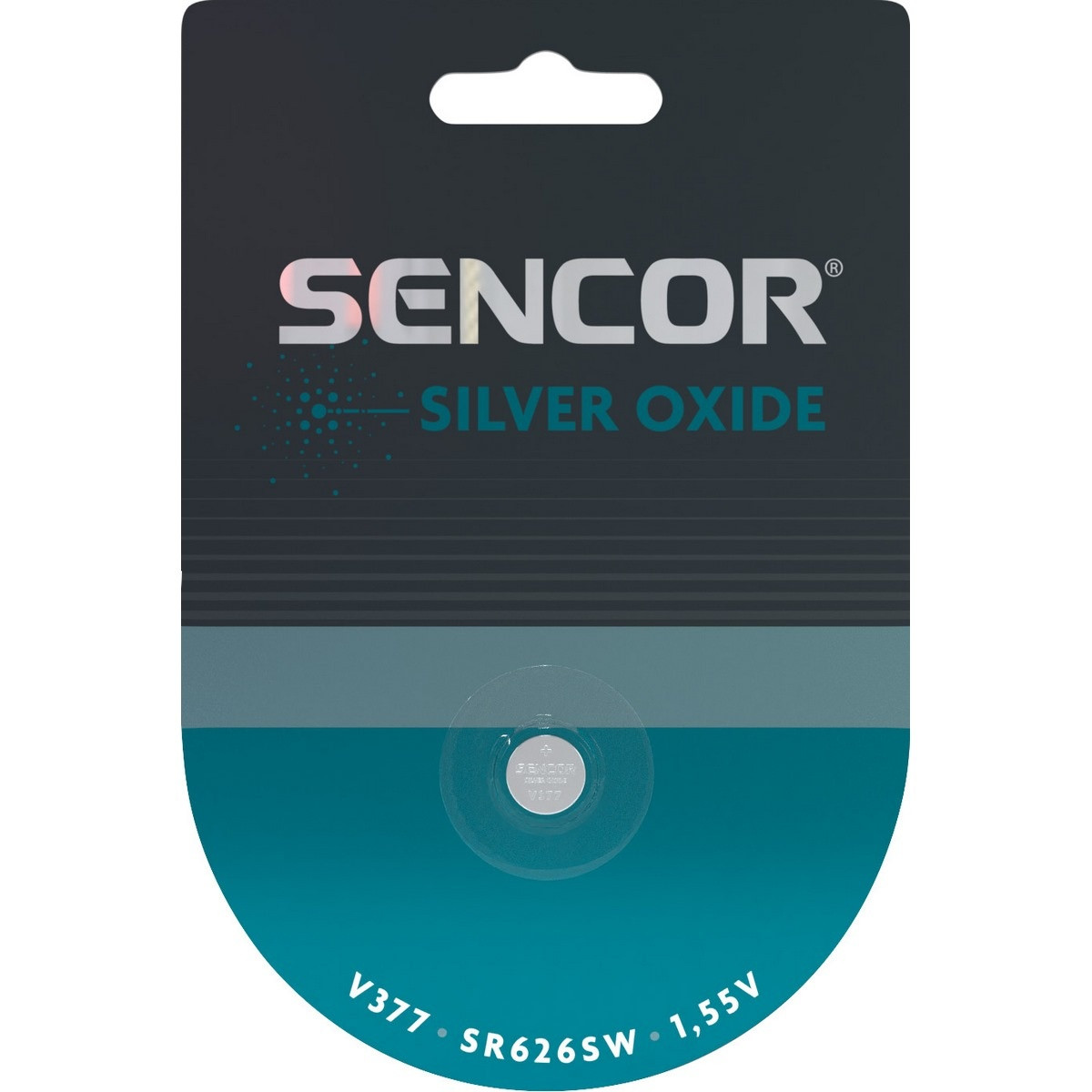 Sencor SBA V377/SR626SW batéria s oxidom striebra