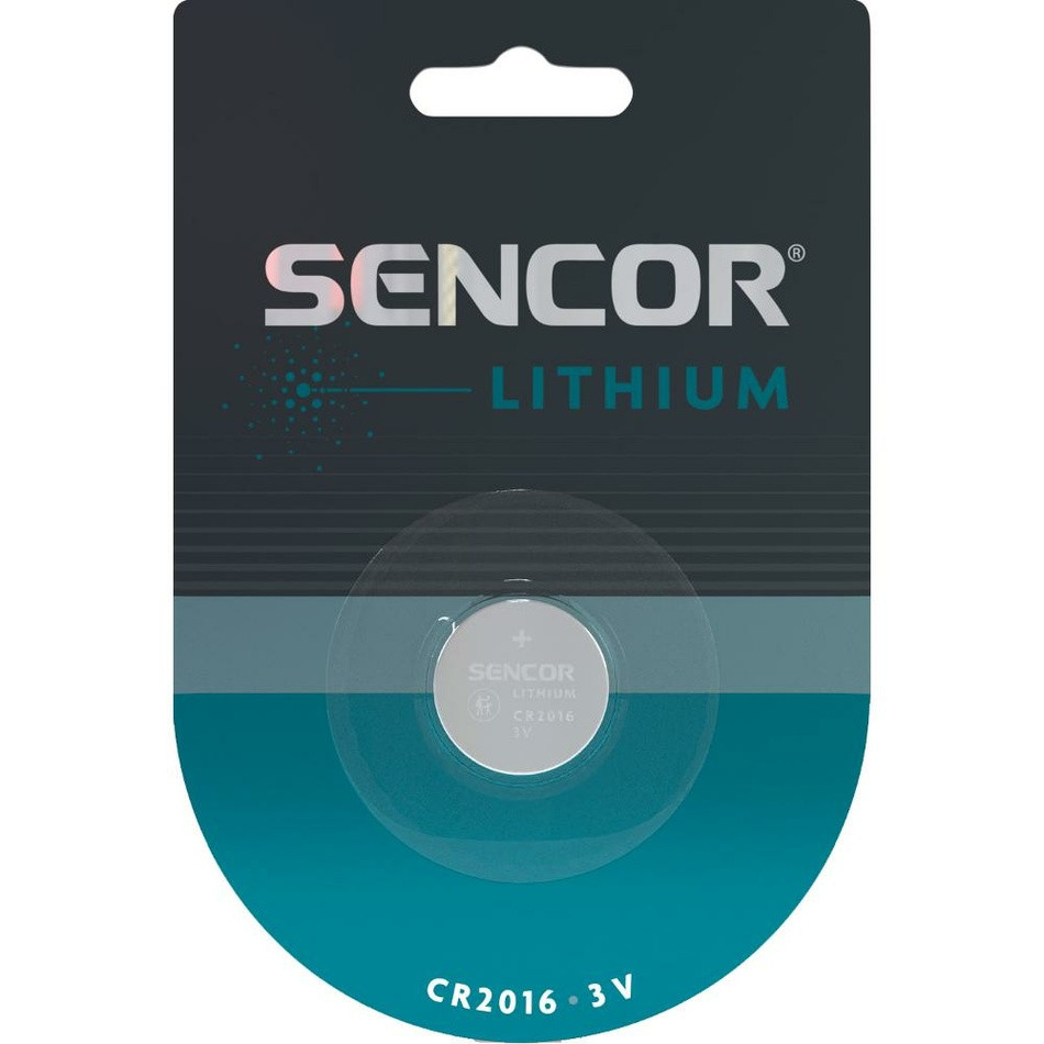 Lítiová batéria Sencor SBA CR2016 3 V