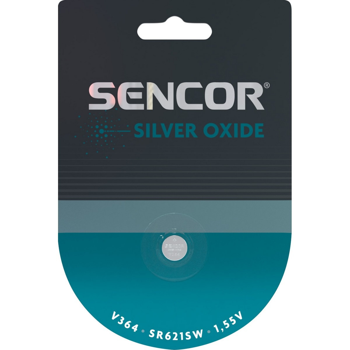 Sencor SBA V364/SR621SW batéria s oxidom striebra