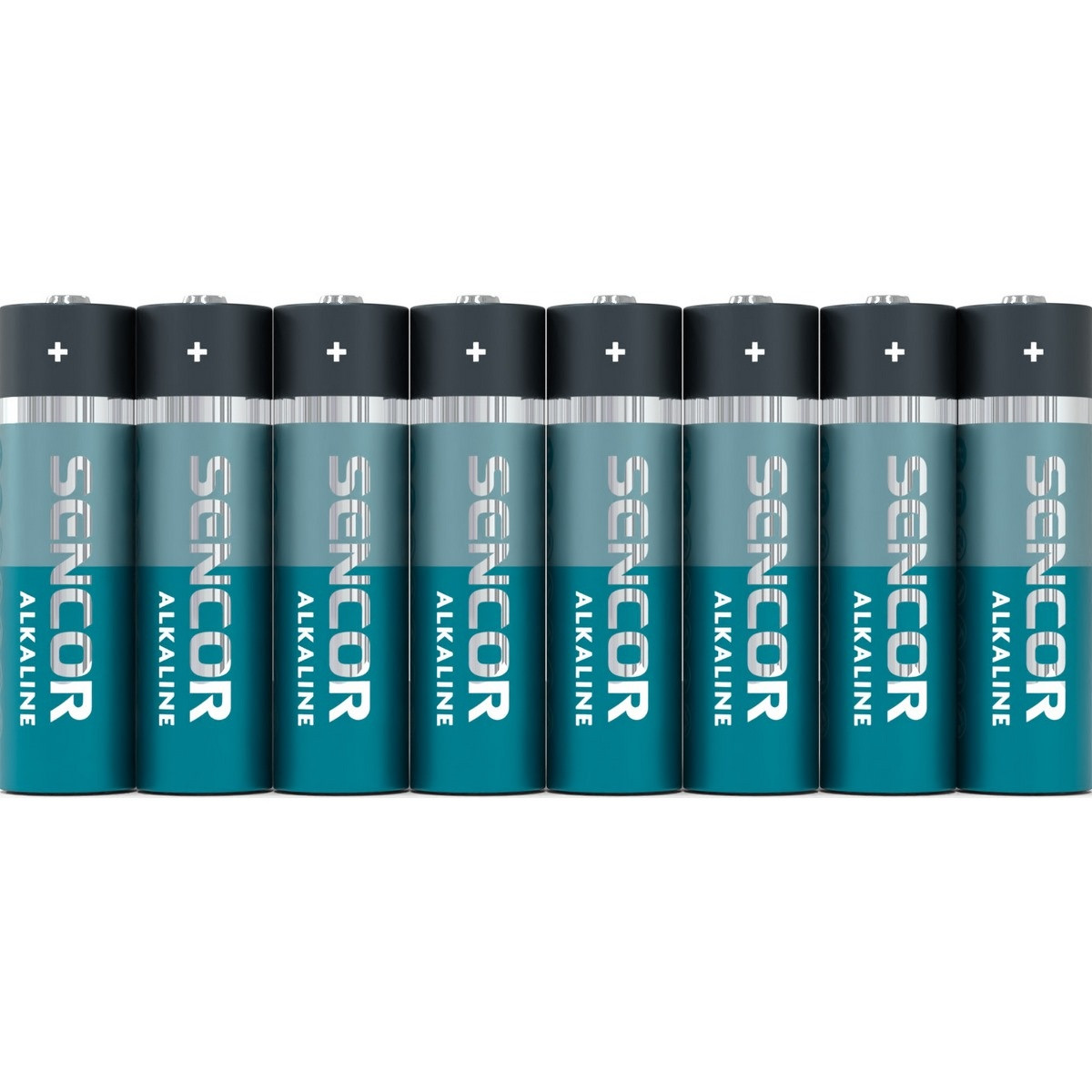 Alkalické batérie Sencor SBA LR6, 8 ks