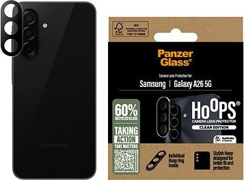 PanzerGlass Hoops Samsung Galaxy new A25 5G číre ochranné krúžky na šošovky fotoaparátu