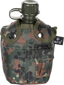 Max Fuchs AG Fľaša poľná US nylonový poťah Flecktarn 1000 ml