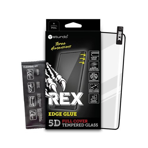 Sturdo REX ochranné sklo Xiaomi Redmi Note 14 Pro 5G (5D EDGE GLUE)
