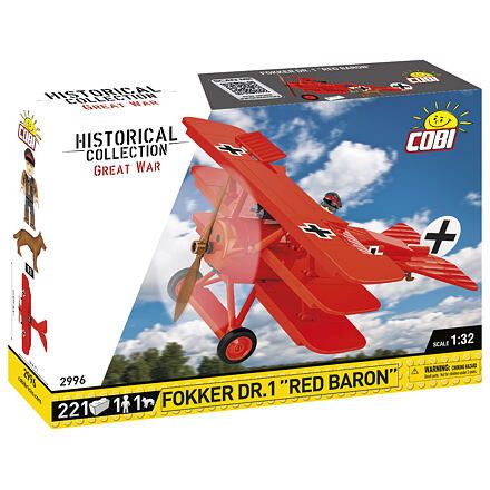Cobi Great War Fokker Dr. Aj Red Baron