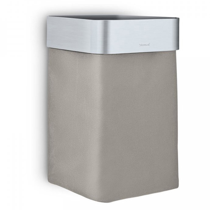 Nástenný kôš na uteráky NEXIO matný taupe Blomus