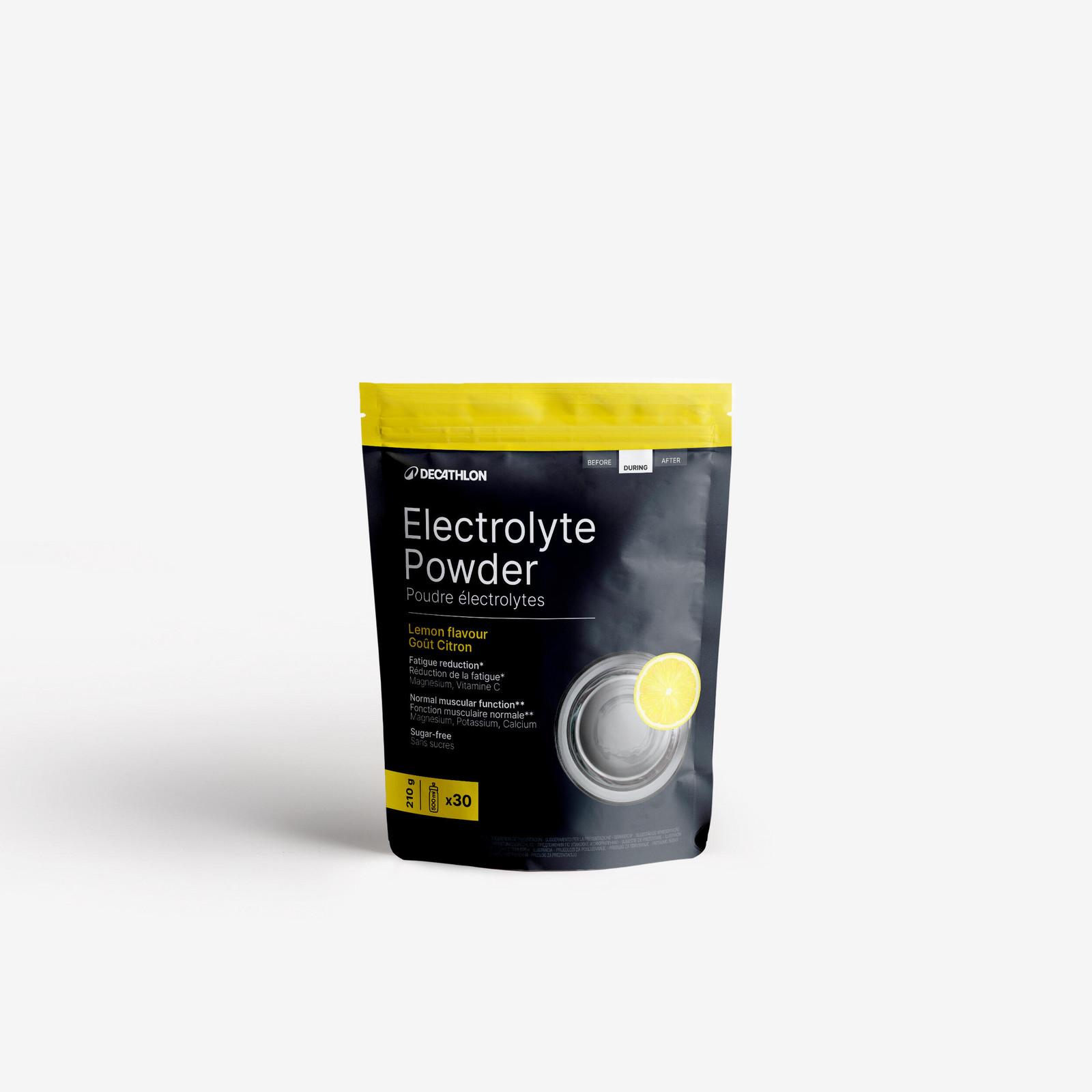 Elektrolytický nápoj v prášku bez cukru citrón 210 g