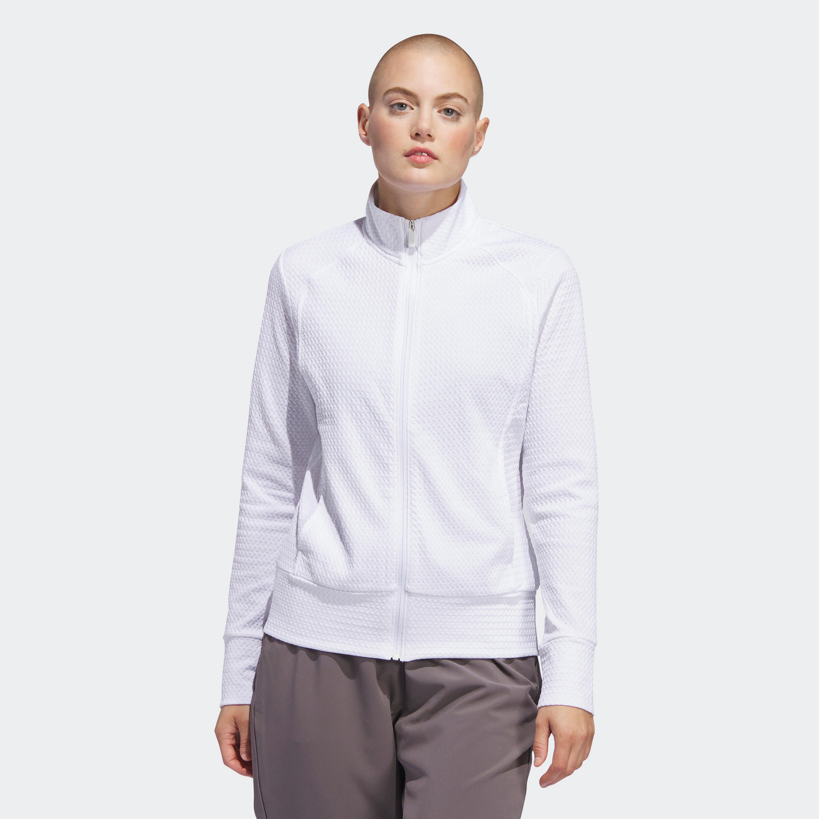 ADIDAS dámska golfová bunda biela