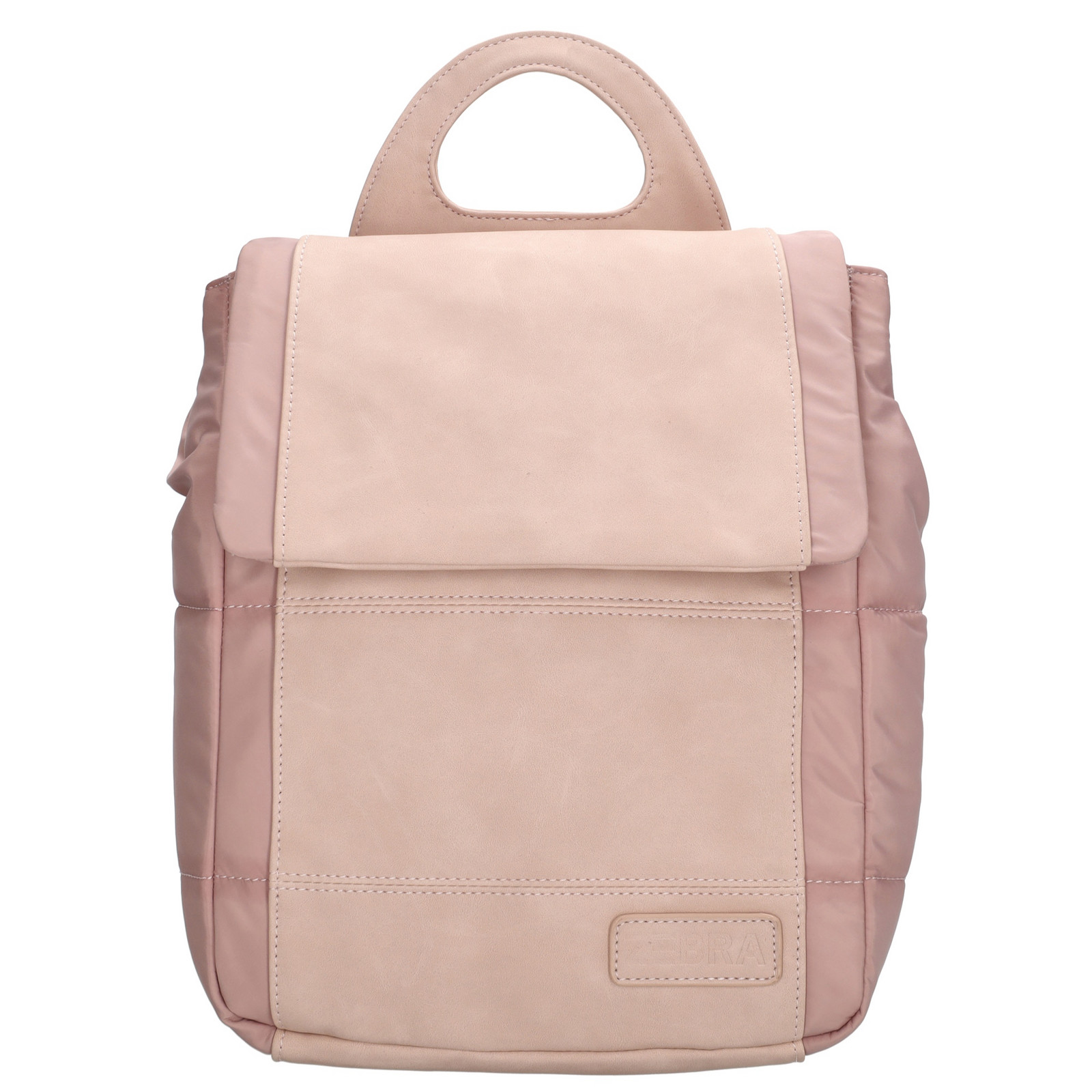 Štýlový batoh - Selene - Zebra Trends - 8 L - staroružová