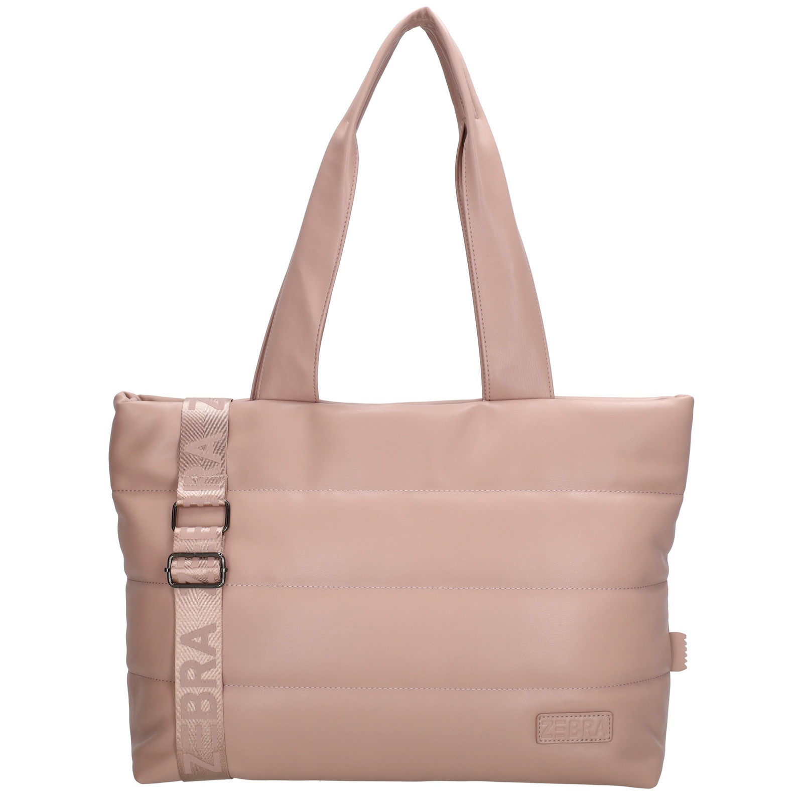 Shopper kabelka - Evie - Zebra Trends - 18 L - 15,6” (34,5 x 19,4 cm) - staroružová
