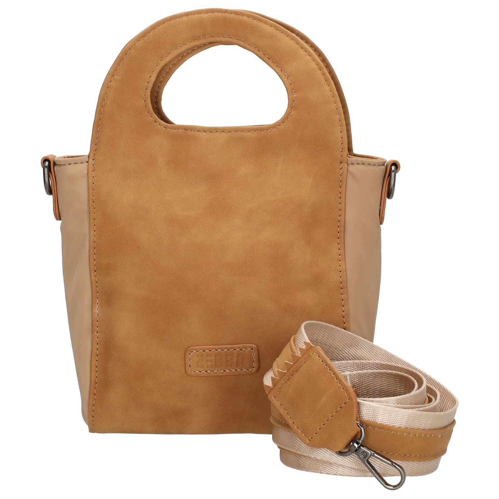 Malá štýlová kabelka - Selene - Zebra Trends - 2 L - camel