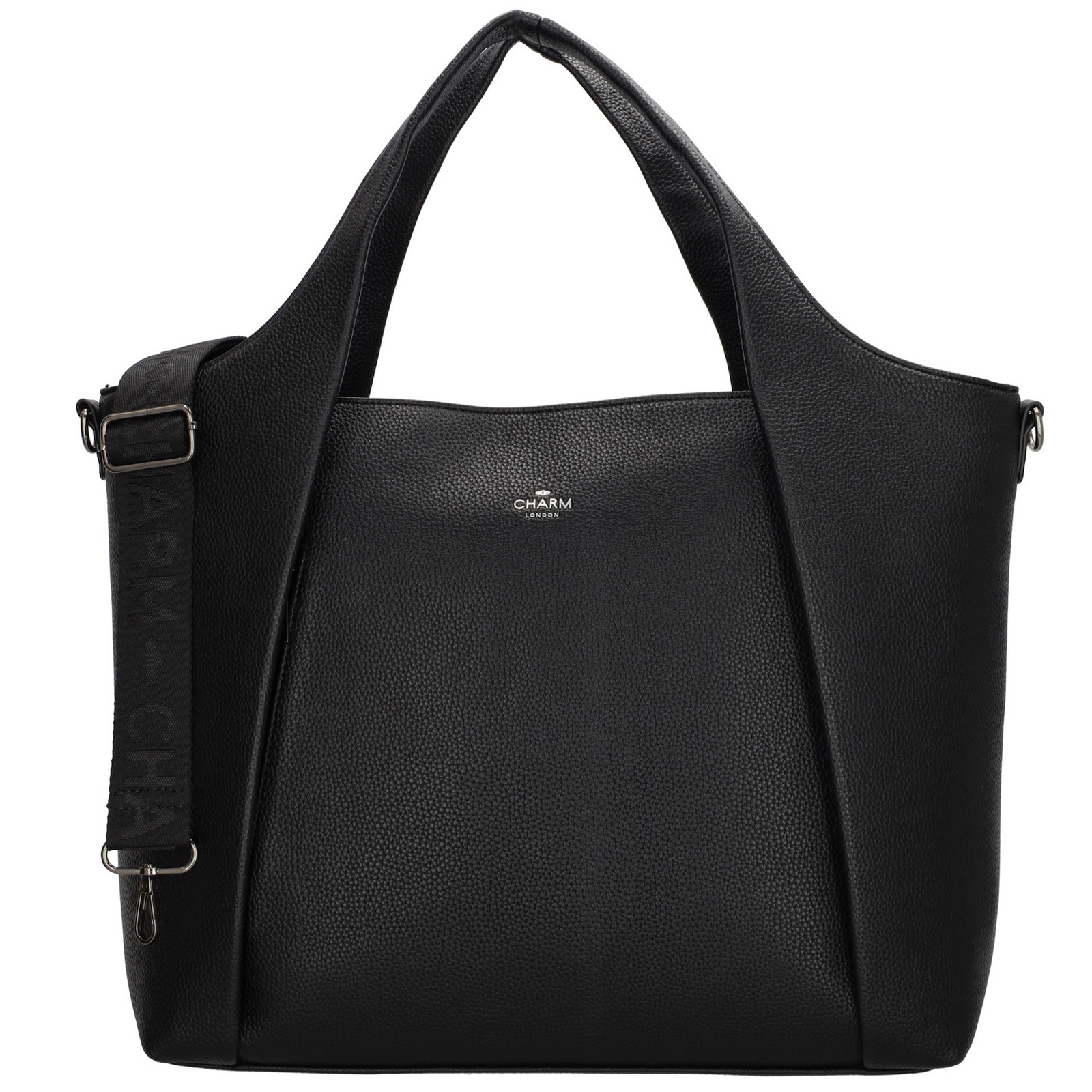 Business taška - Mulberry Street - Charm London - 22 L - 15,6” (34,5 x 19,4 cm) - čierna