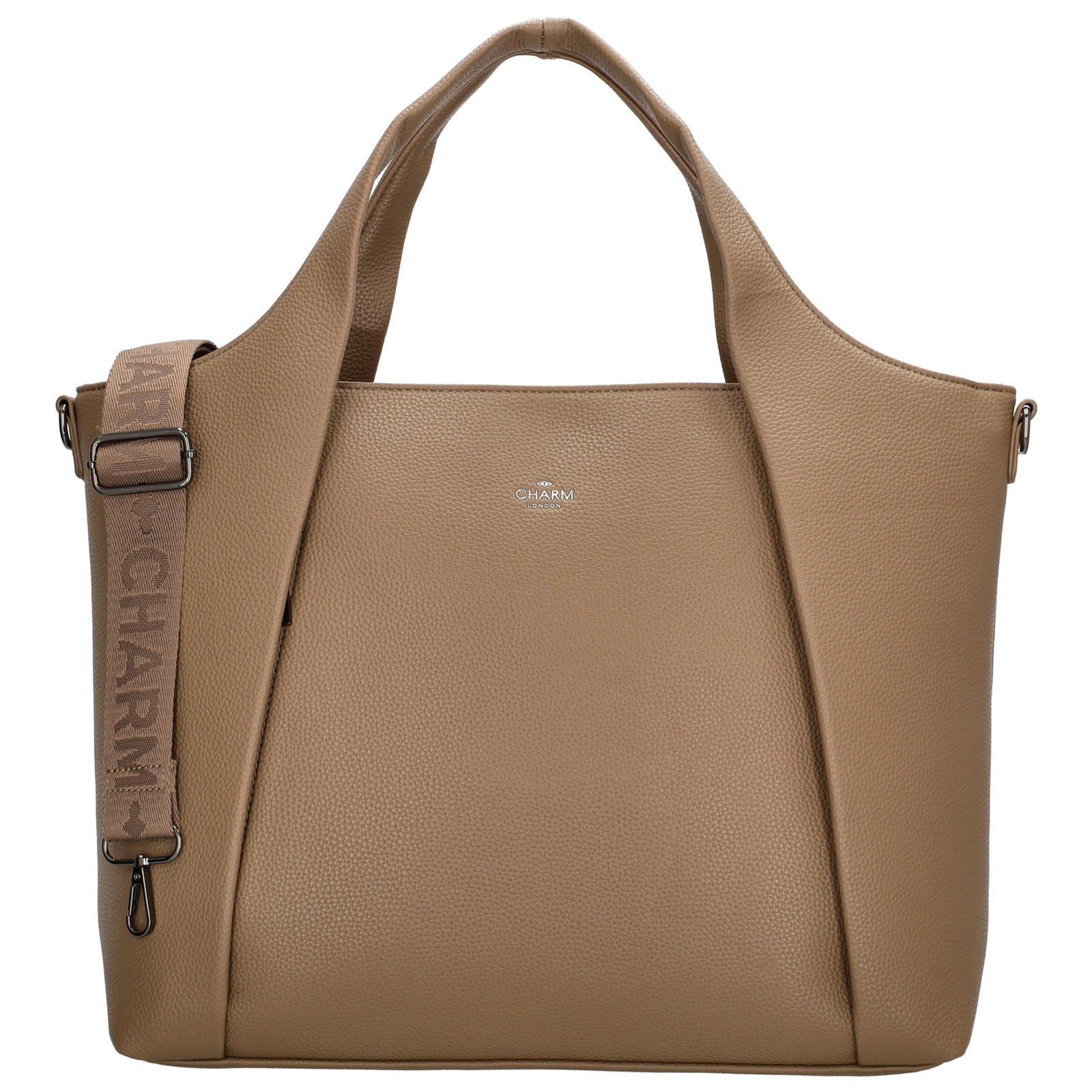 Business taška - Mulberry Street - Charm London - 22 L - 15,6” (34,5 x 19,4 cm) - taupe