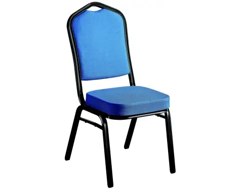 Jedálenská stolička Jazz, modrá látka%