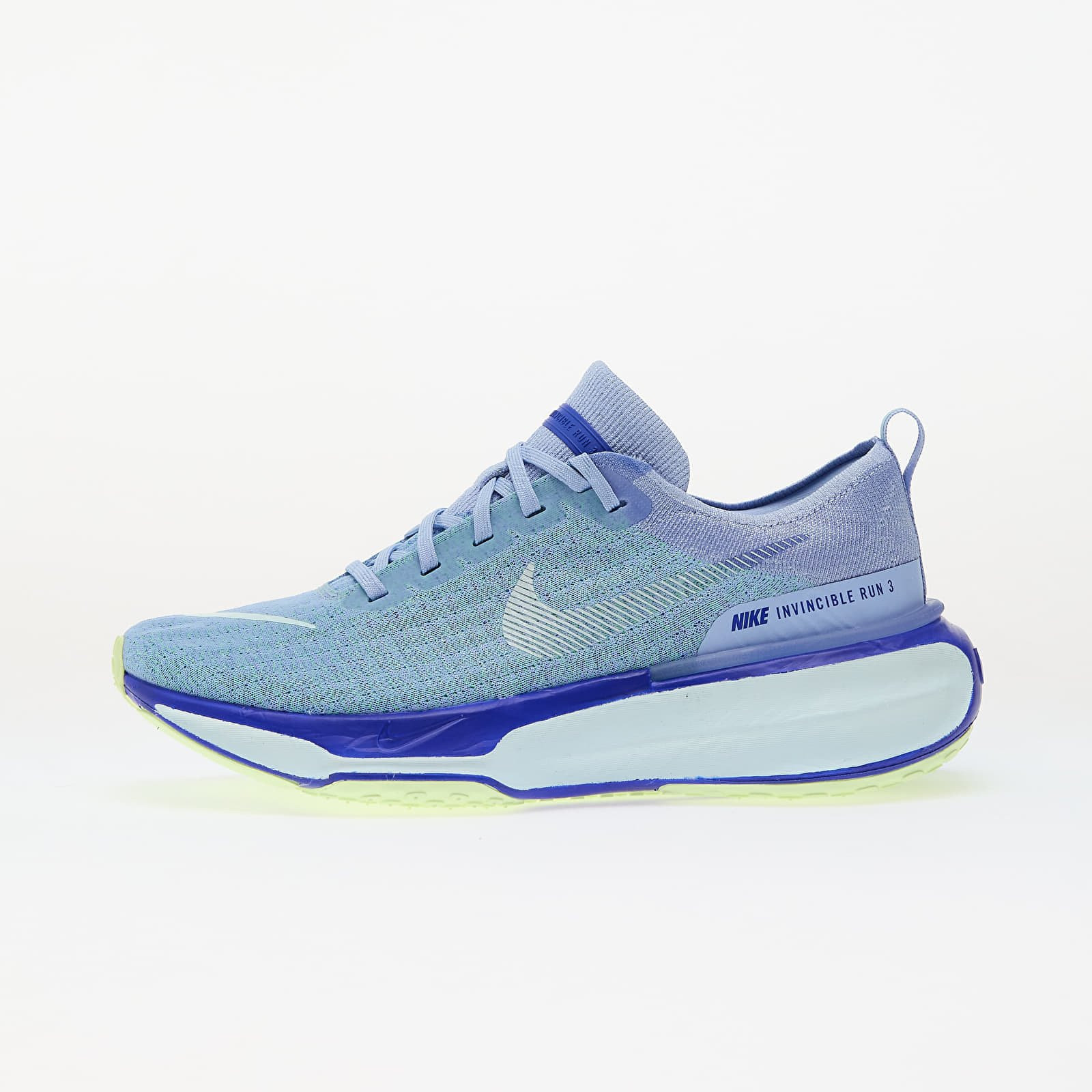 Tenisky Nike Zoomx Invincible Run Fk 3 Aluminum/ Glacier Blue-Racer Blue-Barely Volt EUR 40.5