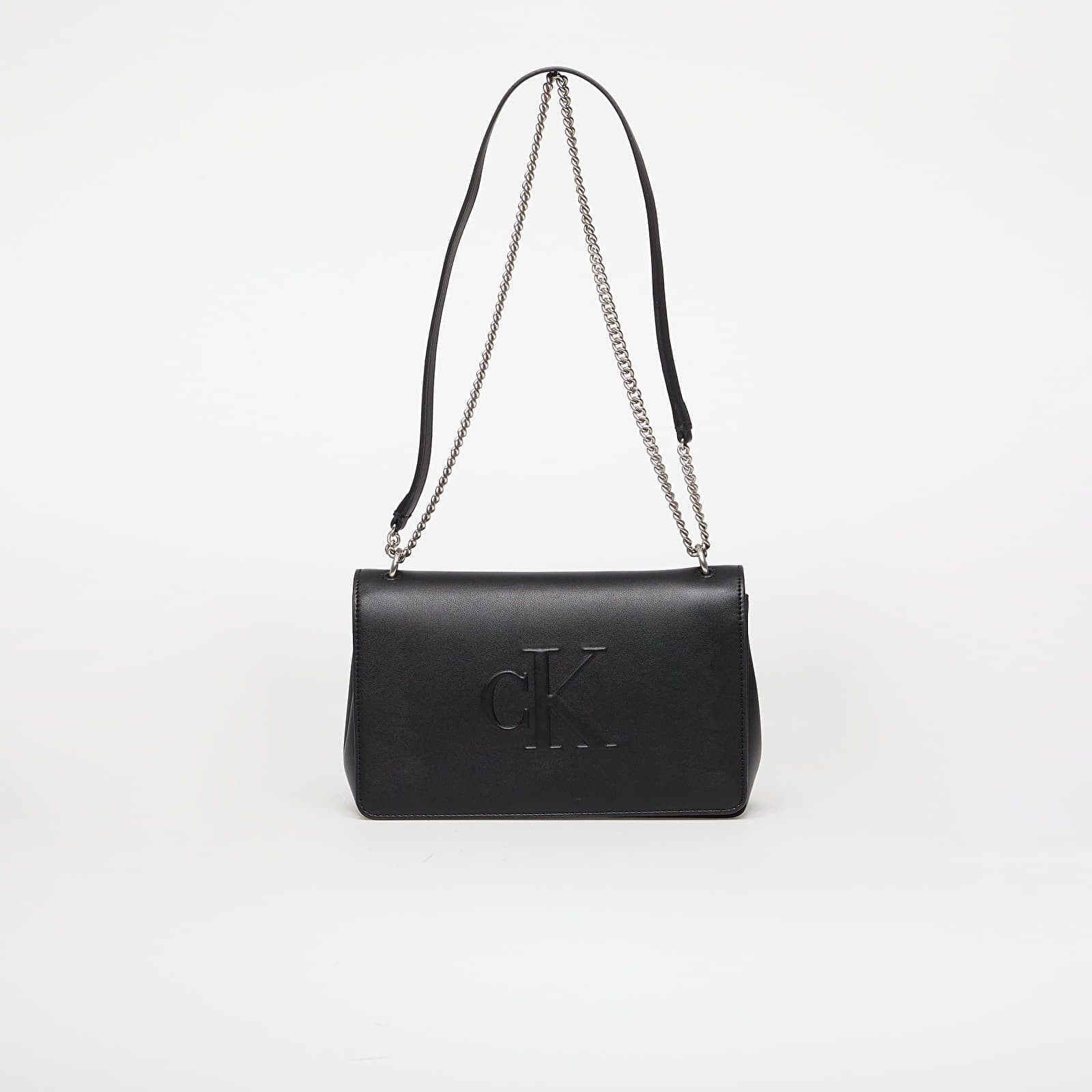 Taška Calvin Klein Jeans Sculpted Ew Flap Bag Black Universal