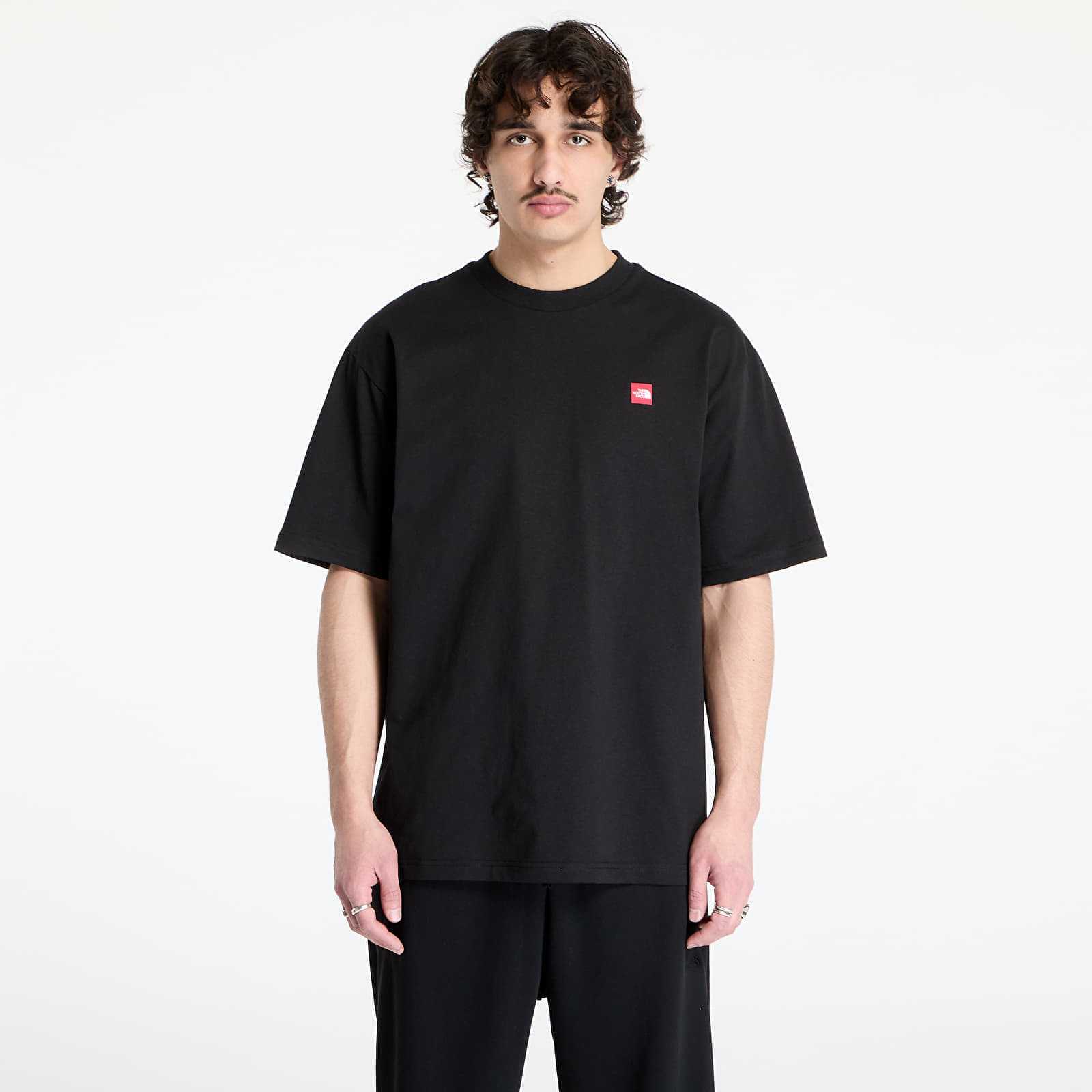 Tričko The North Face Axys Oversized Shortsleeve Tee UNISEX TNF Black M