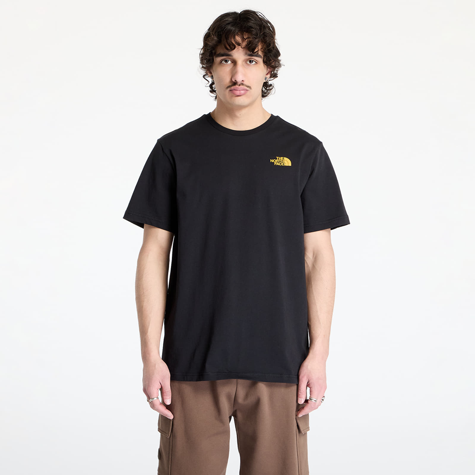 Tričko The North Face Shortsleeve Collage Tee TNF Black/ Summit Gold S