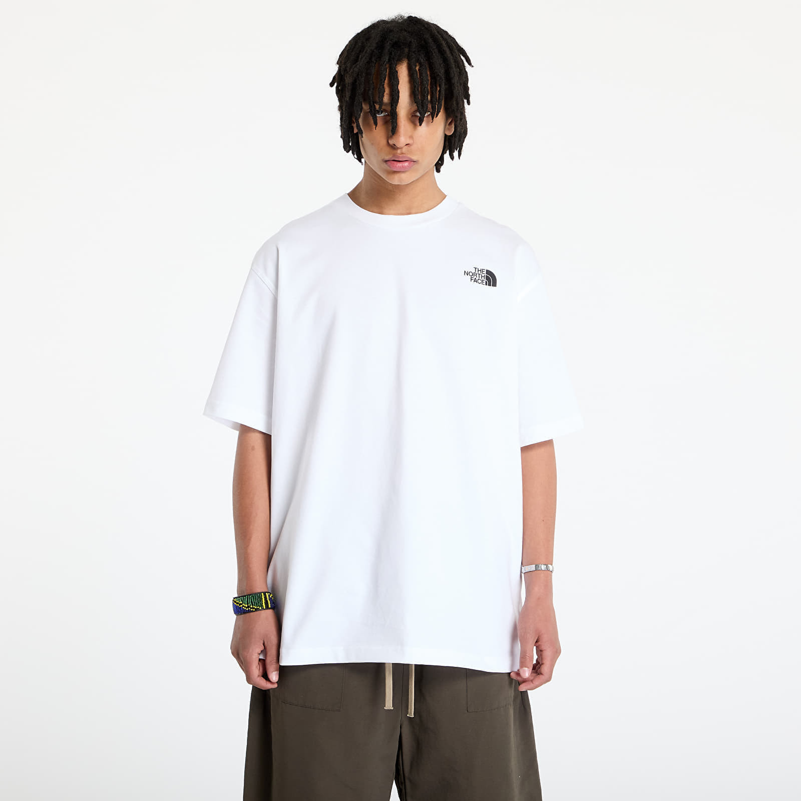 Tričko The North Face Shortsleeve Nse Oversized Tee UNISEX TNF White L
