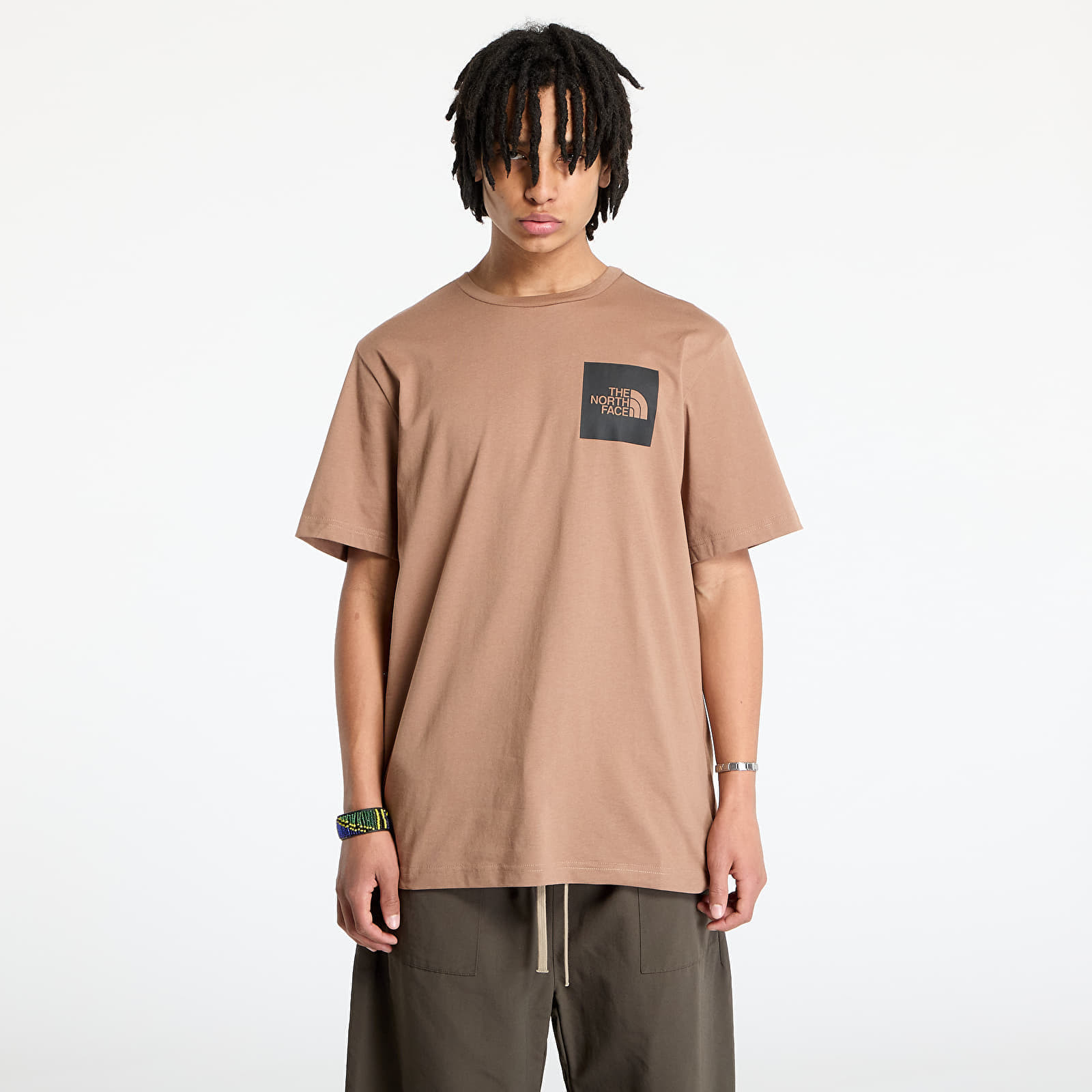 Tričko The North Face Shortsleeve Fine Tee Latte S