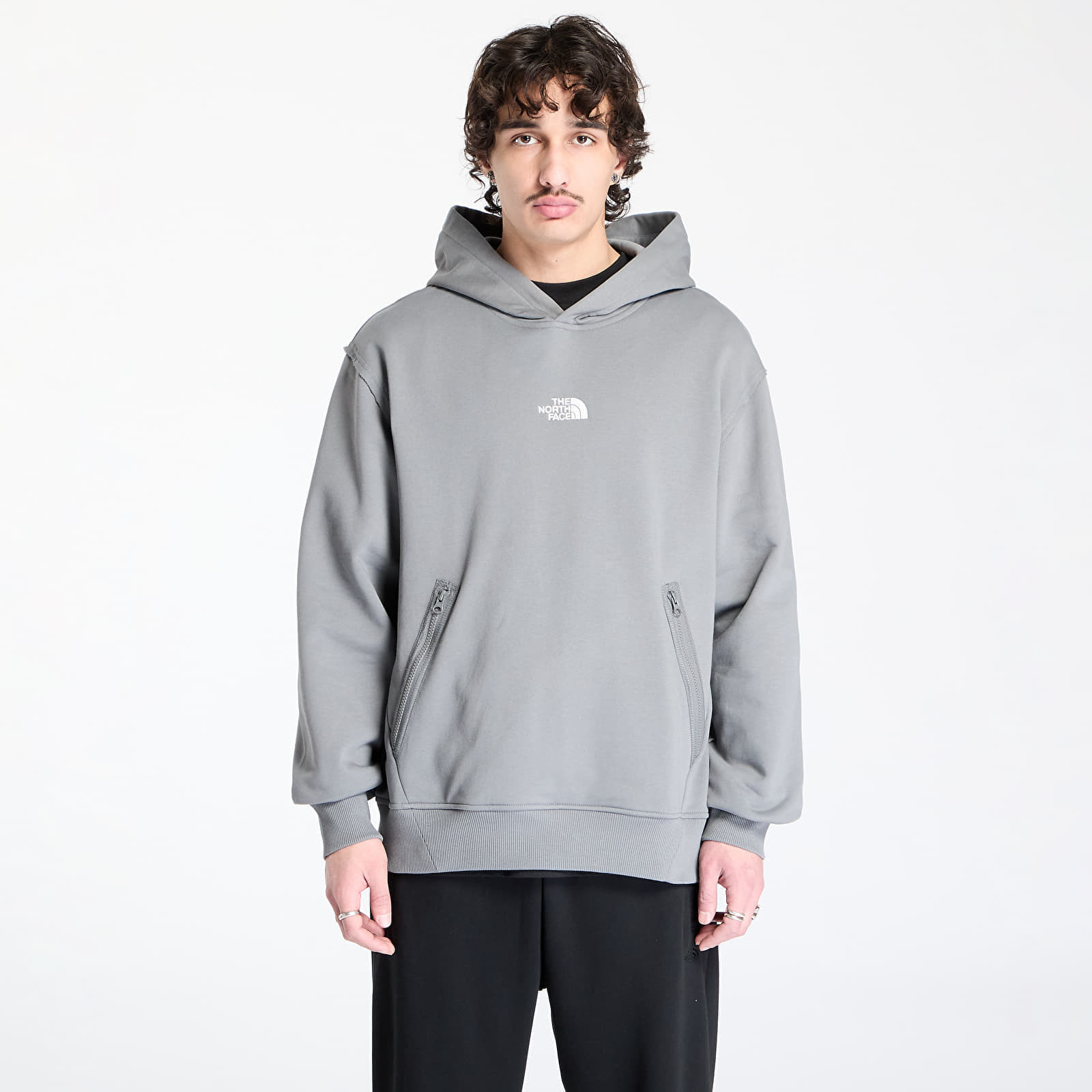 Mikina The North Face Heritage Graphic Relaxed Hoodie Smoked Pearl S
