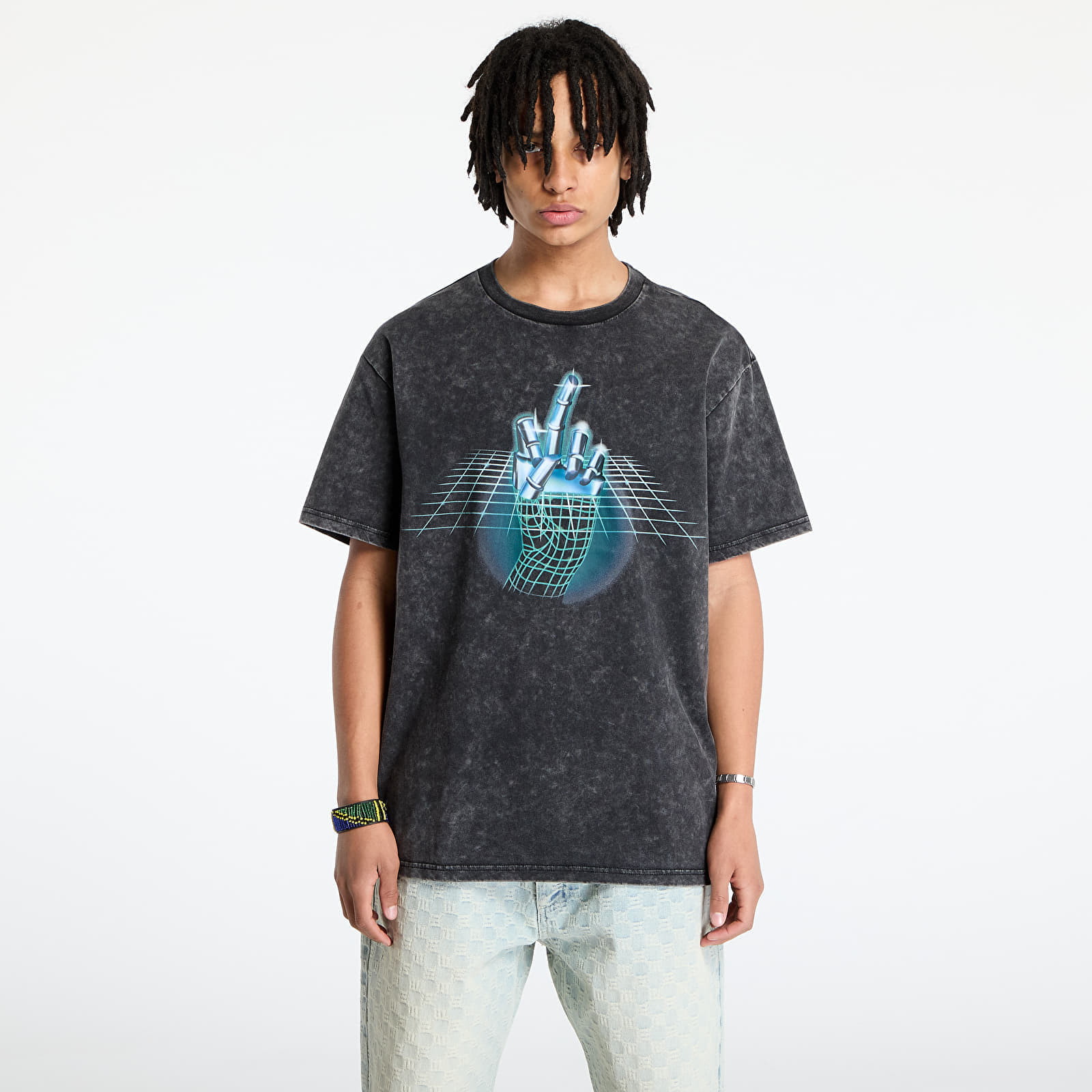 Tričko RIPNDIP Afterlife Tee Black Wash S