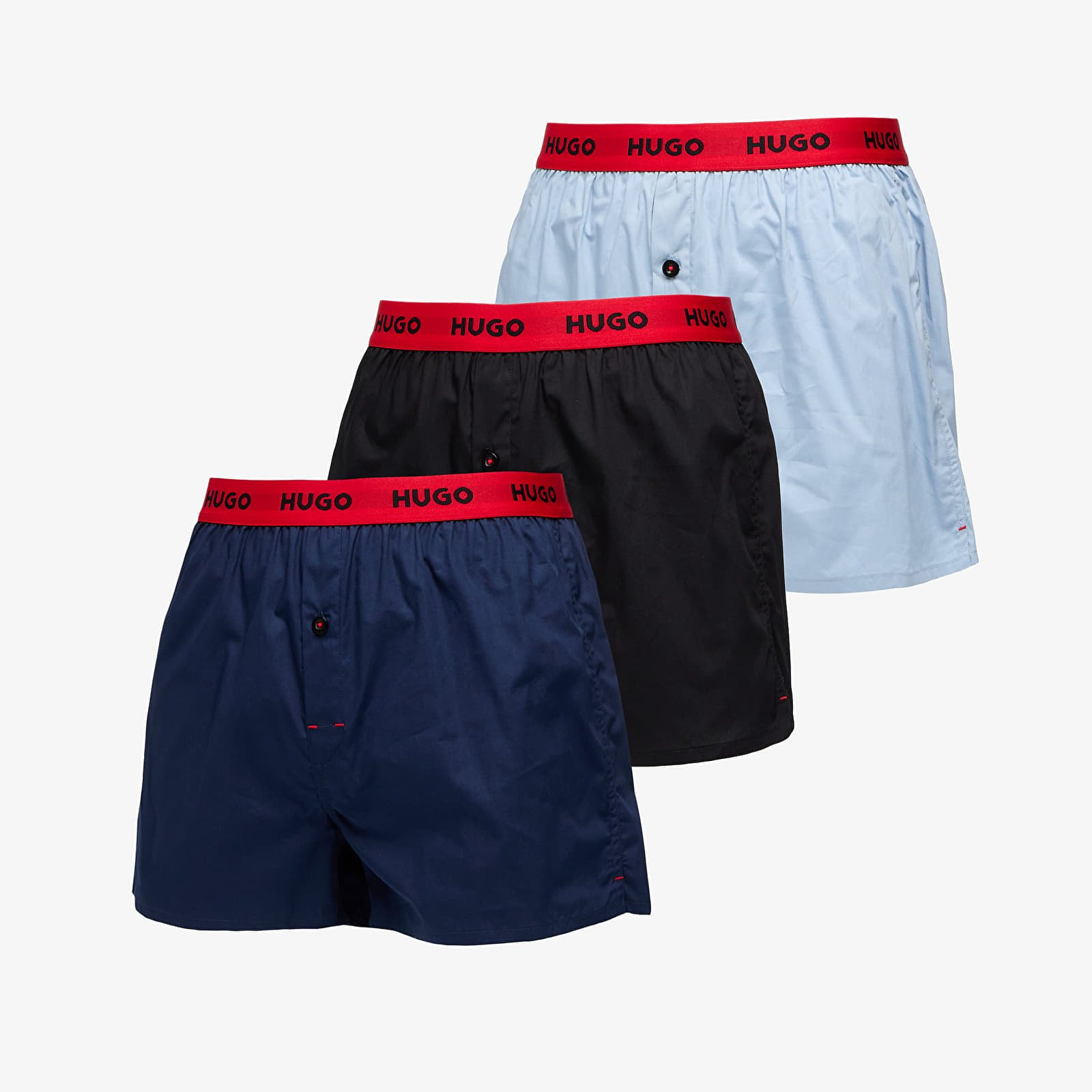 Hugo Boss Woven Boxer 3-Pack Multicolor S