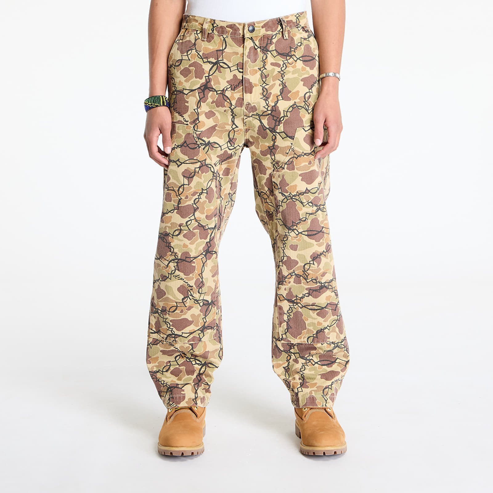 Kalhoty RIPNDIP Wired Carpenter Pants Tan Camo L