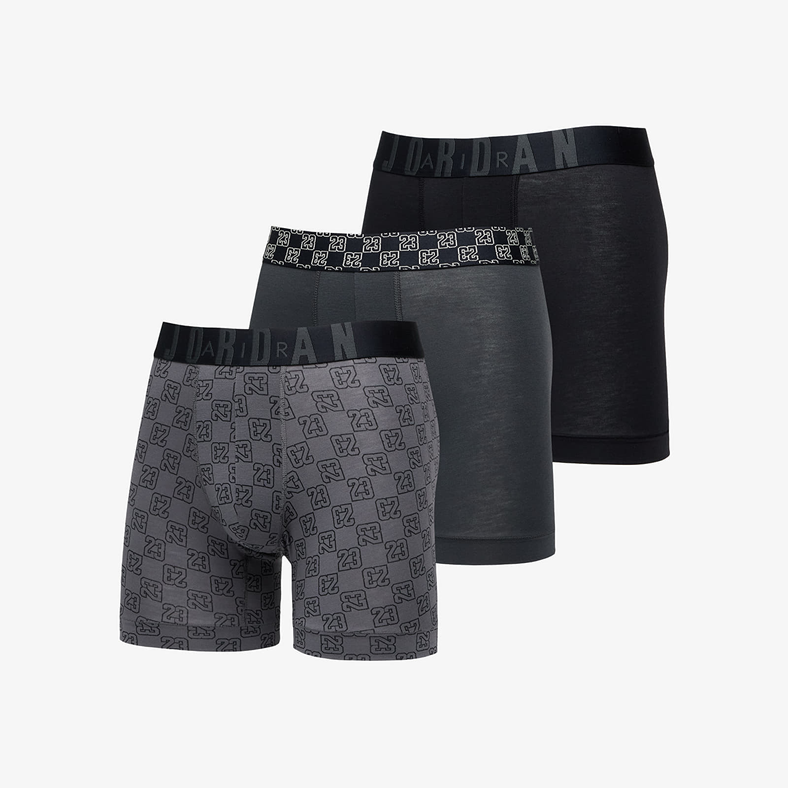 Jordan Flight Modal 23 Monogram Boxer Brief 3-Pack Black XXL