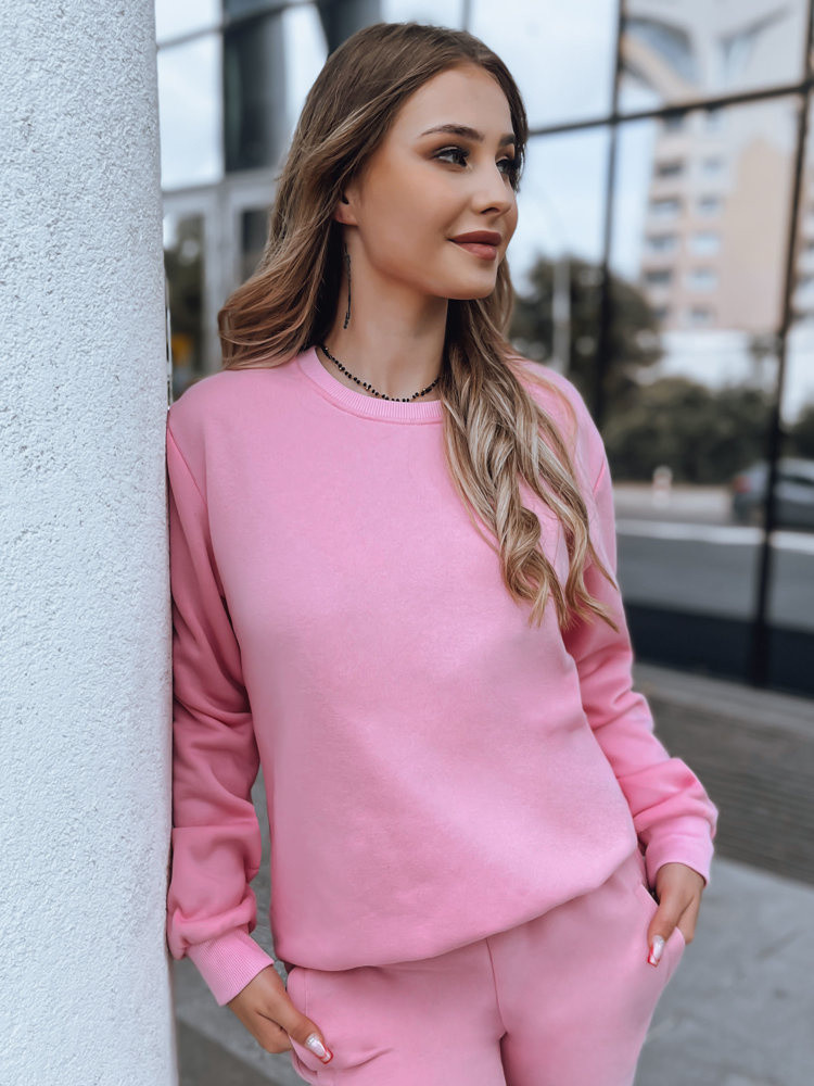 Dámska mikina FASHION II ružová Dstreet