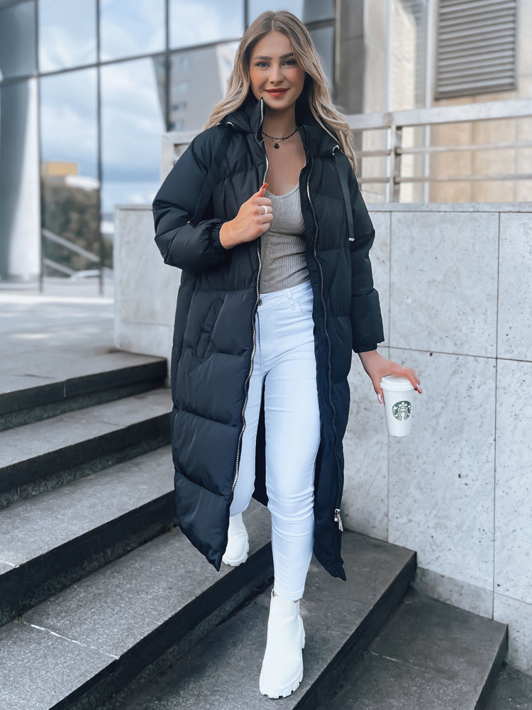 Dámska zimná bunda COZYSEASON Farba čierna DSTREET
