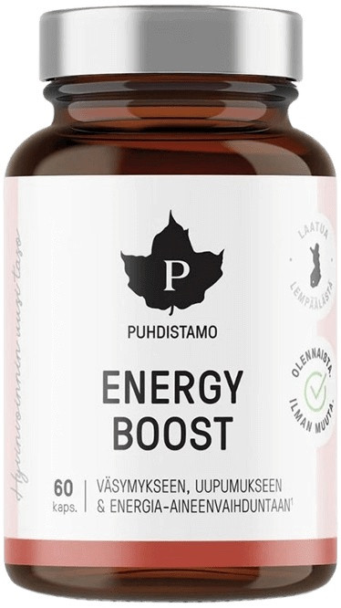 Puhdistamo energy boost 60 kapsúl