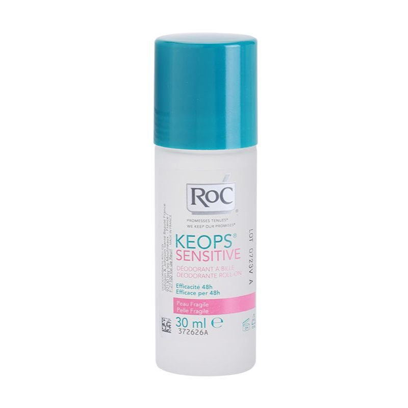 RoC Keops Sensitive dezodorant roll-on pre citlivú pokožku 48h  30 ml
